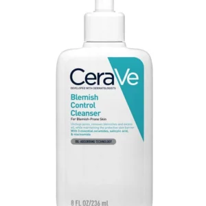 Bottle of Blemish Control Cleanser with salicylic acid, designed to clear blemishes and reduce excess oil