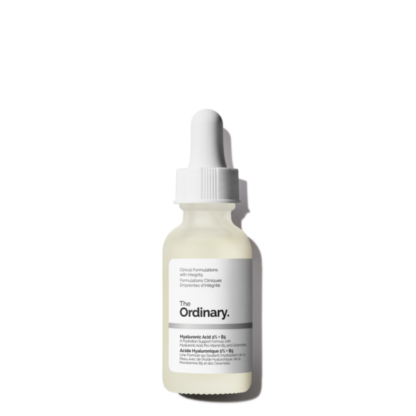 Bottle of Hyaluronic Acid 2% + B5 Serum with Ceramides for hydration and skin repair