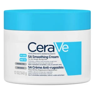 A pot of SA Smoothing Cream, enriched with salicylic acid to exfoliate and smooth dry, rough skin for a softer, more even texture